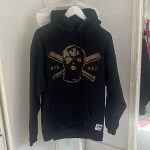 Black Hoodie with Gold SDK Graphic - Surrey BC classic!